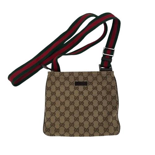 GUCCI GGキャンバス ショルダーバッグ
