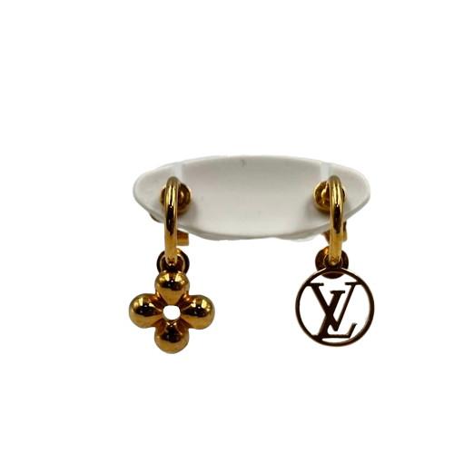 Louis Vuitton ルイヴィトン M64859 ブルーミング LVサークル ピアス モノグラムフラワー