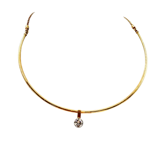 K18 ネックレス ダイヤモンド 1.07ct