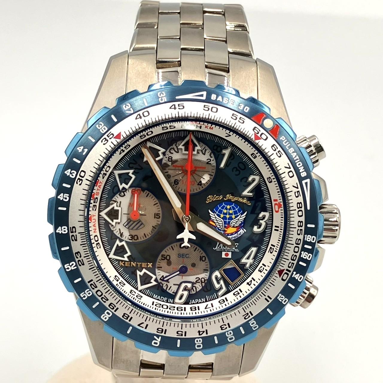 KENTEX ケンテックス S793M-01　ブルーインパルス 60周年記念 チタンクオーツ T-4エディション