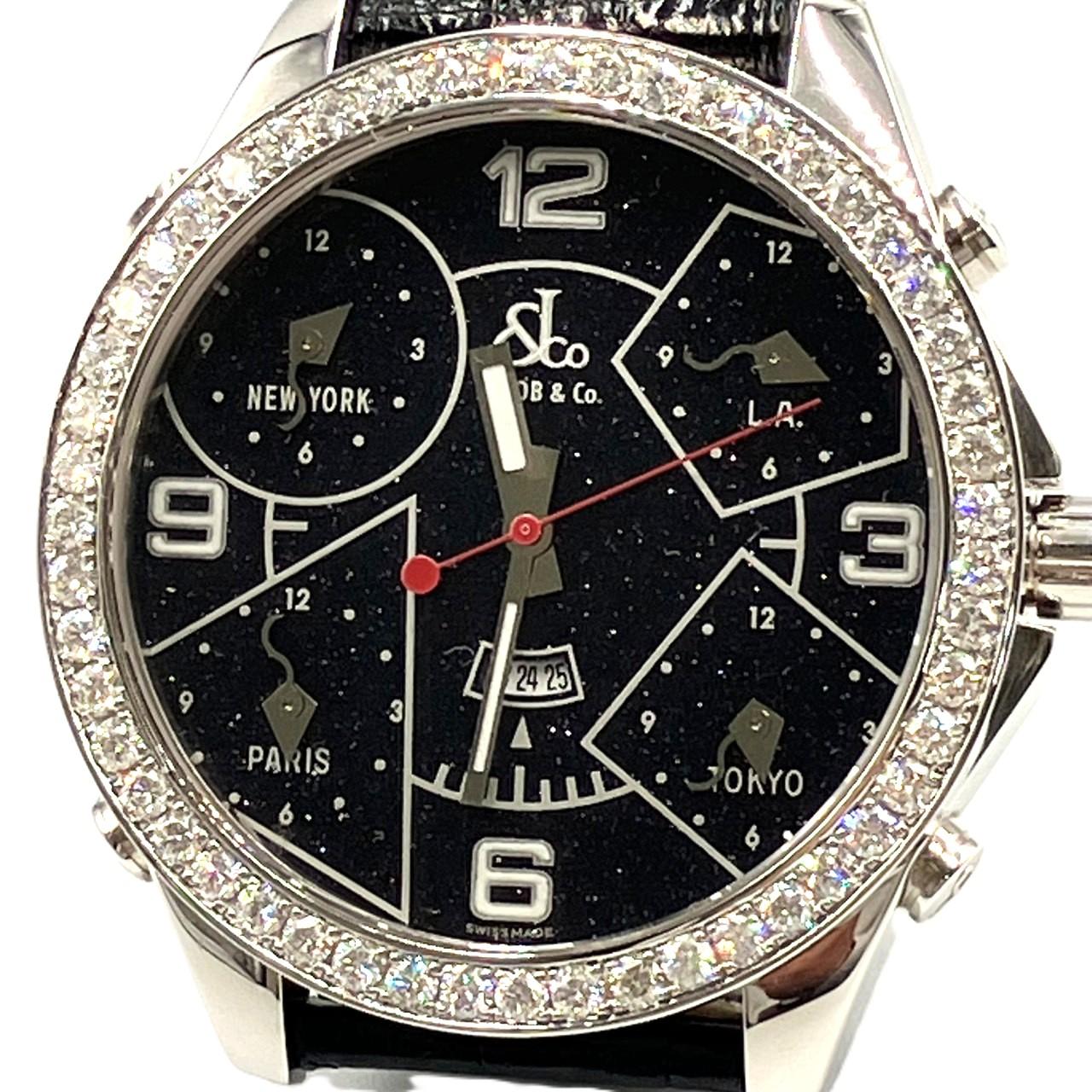 JACOB&CO ジェイコブ JC-29D 5タイムゾーン ダイヤベゼル