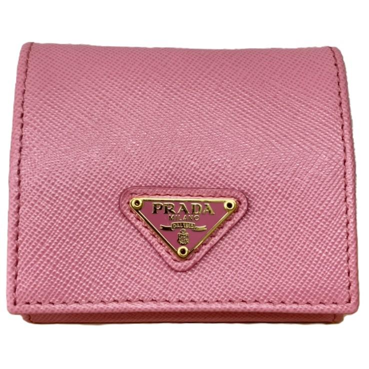 PRADA コインケース ピンク 1M0935