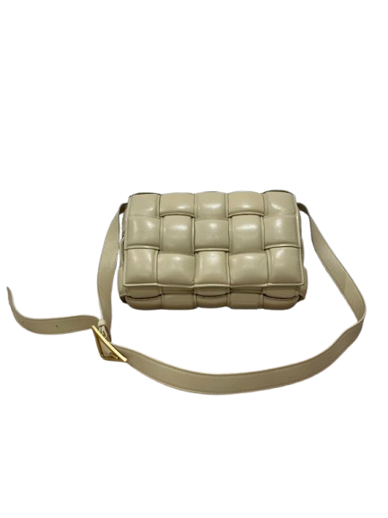 ボッテガパデッド カセット ラムスキン ベージュ