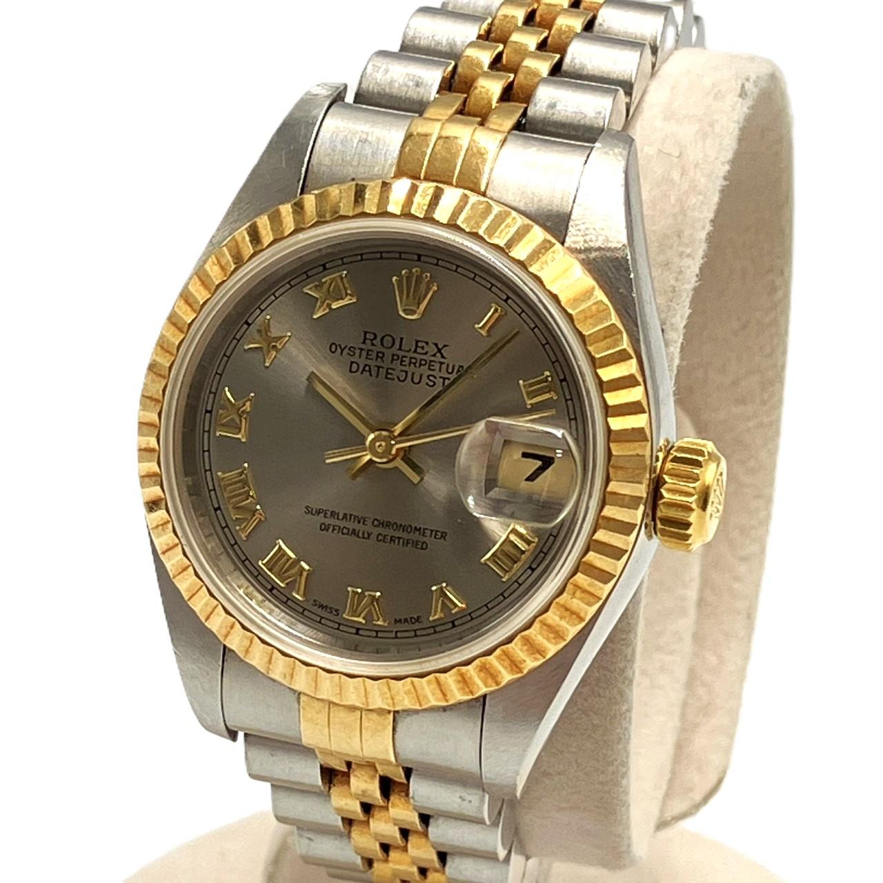 ロレックス　U番　デイトジャスト　69173　SS/YG