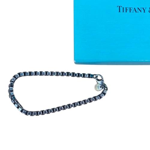 ティファニー シルバー925 ボックスチェーンブレスレット