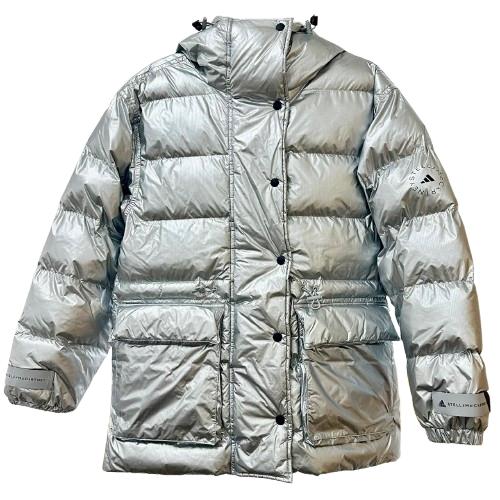 adidas×STELLA MCCARTNEY アディダス×ステラマッカートニー 2WAY ナイロンダウンジャケット XXS