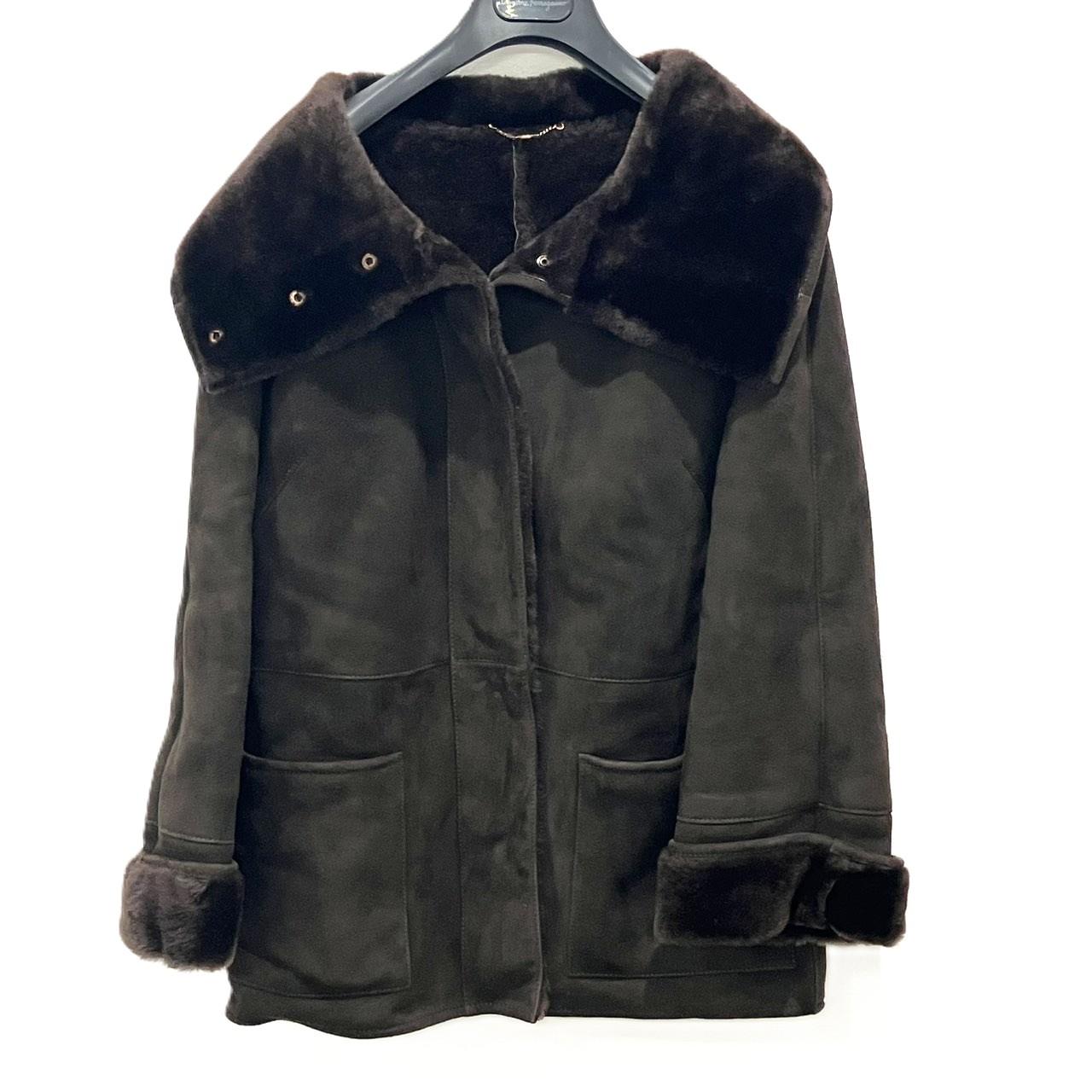 サルヴァトーレフェラガモ 　ムートンジャケット 5002-076　サイズ40