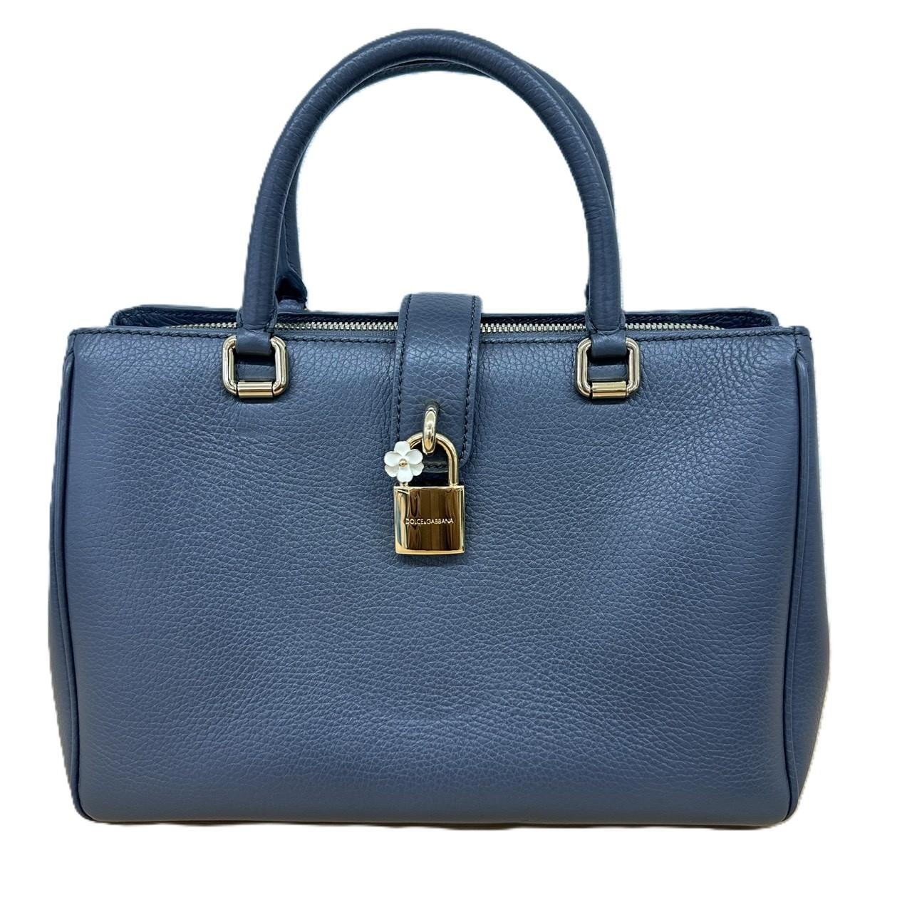 D&G パドロック 2WAYバッグ グレー