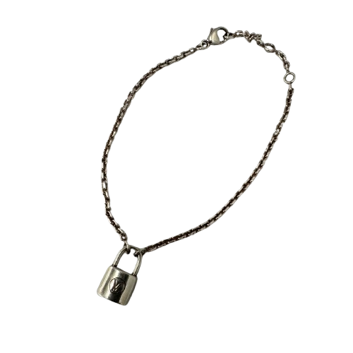 ルイ ヴィトン ブレスレット ブラスレ シルバー ロックイット Q95450 Ag925 パドロックチャーム