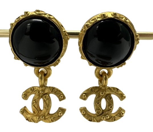 シャネル ヴィンテージ ココマーク スイング イヤリング