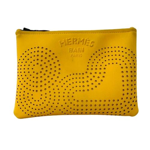 HERMES エルメス ネオバン ゼン オ ソレイユ PM イエロー ポーチ