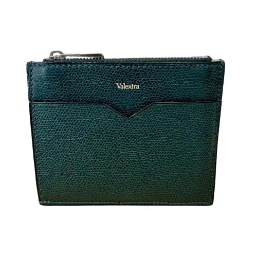 Valextra ヴァレクストラ レザー ジップコイン ウォレット カードケース