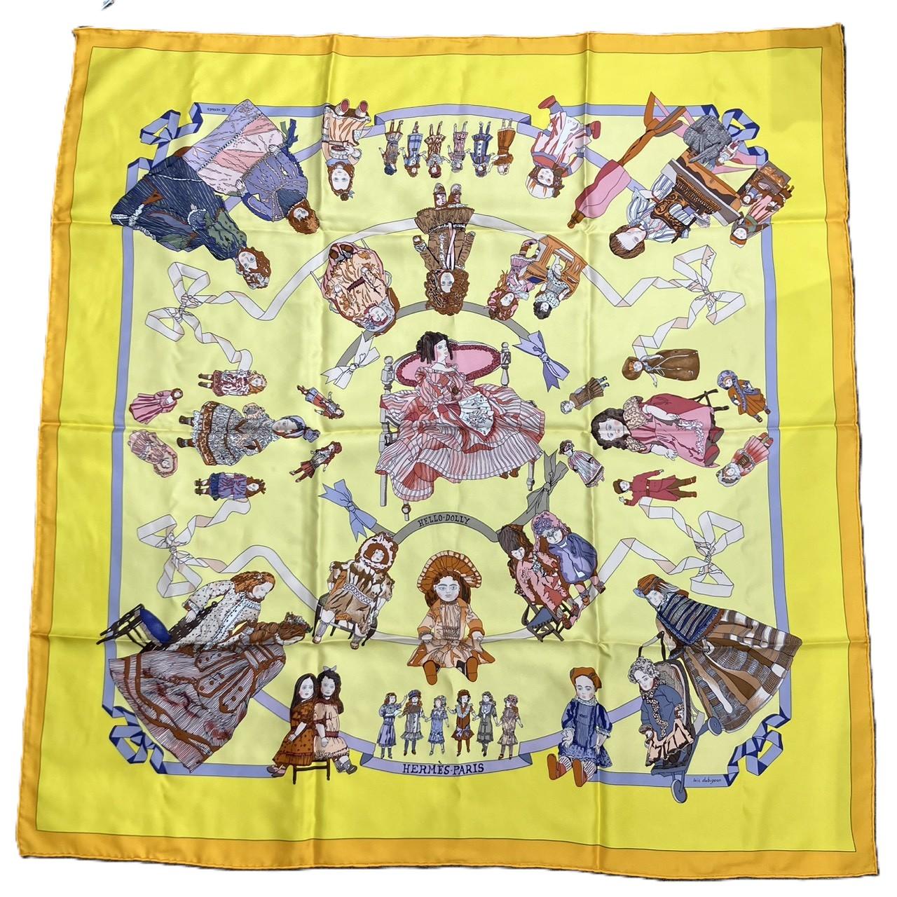エルメス HALLO-DOLLKY スカーフ