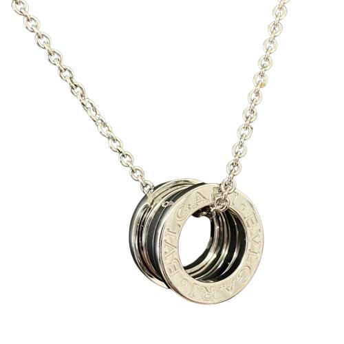 BVLGARI ブルガリ ビーゼロワン ネックレス 750 ホワイトゴールド