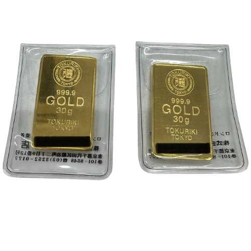 徳力インゴット 30g×2点