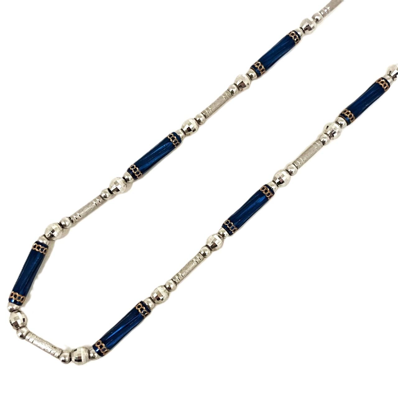 K18/Pt850　コンビ　デザイン ネックレス　10.54ｇ