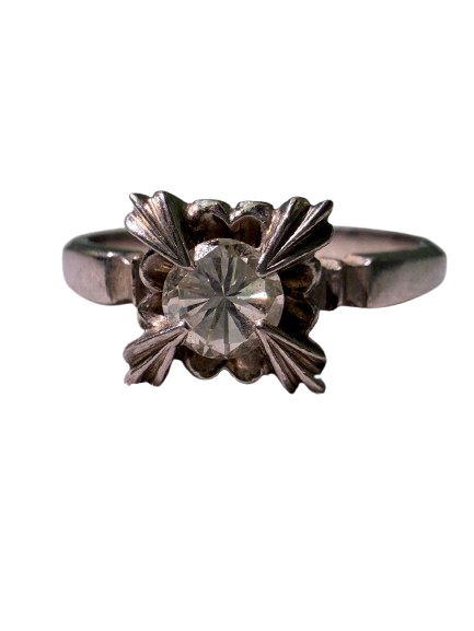 プラチナ　D0.41ct　リング