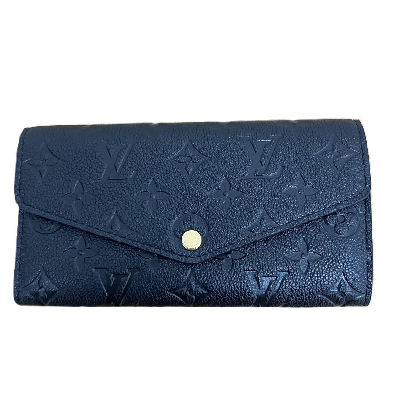 ルイヴィトン M82257 モノグラム・アンプラント ポルトフォイユ・サラ ノワール