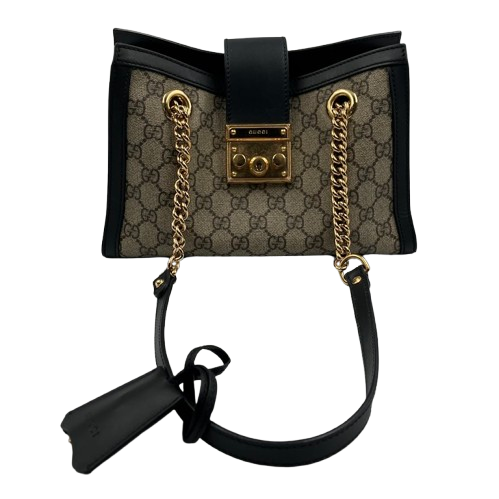 GUCCI グッチ　GGキャンパス　ショルダー　パドロック