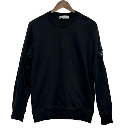 TONE ISLANDのブラックカラーのクルーネックスウェットシャツ