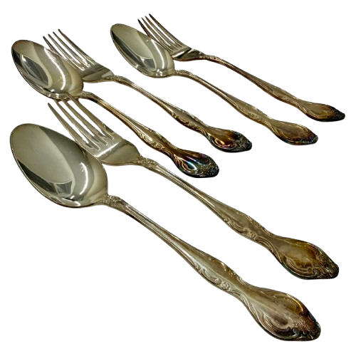 ラッキーウッド SV950 スプーン6本フォーク3本