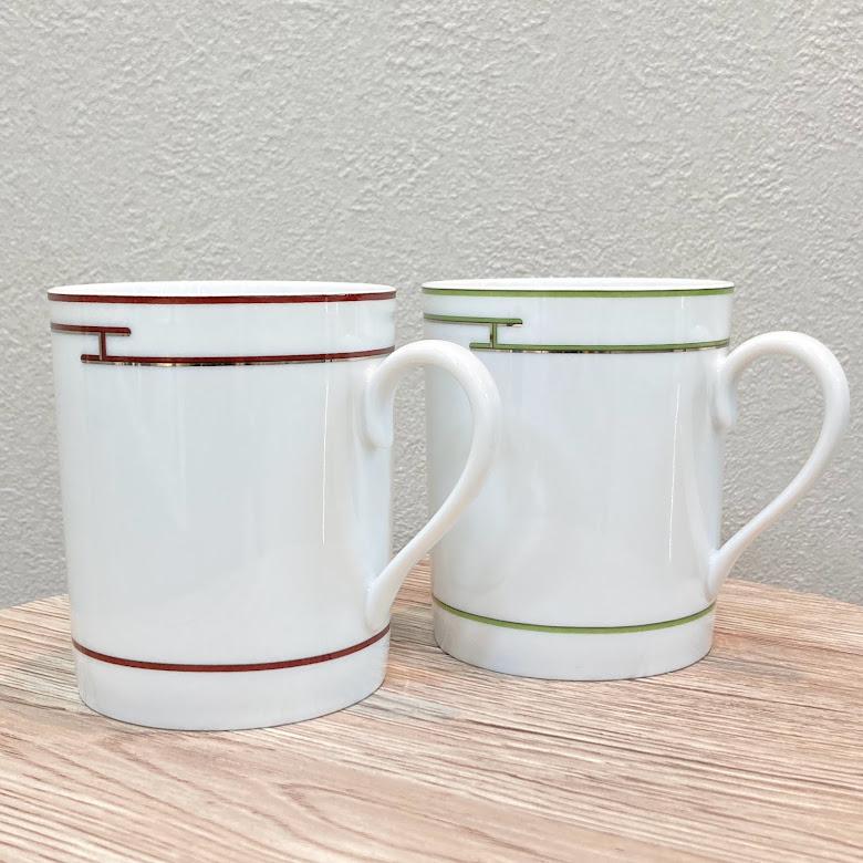 エルメス　リズム　ペアマグカップセット