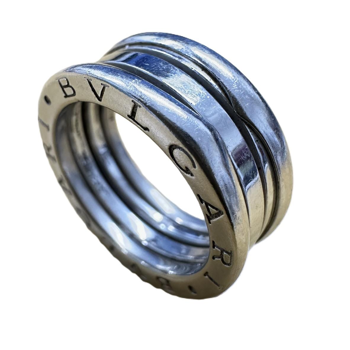 BVLGARI ブルガリ B.zero1 3バンドリング K18WG 8号/49 8.18g