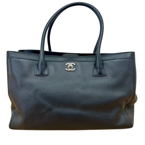 CHANEL シャネル エグゼクティブライン 12番台 レザー ハンドバッグ