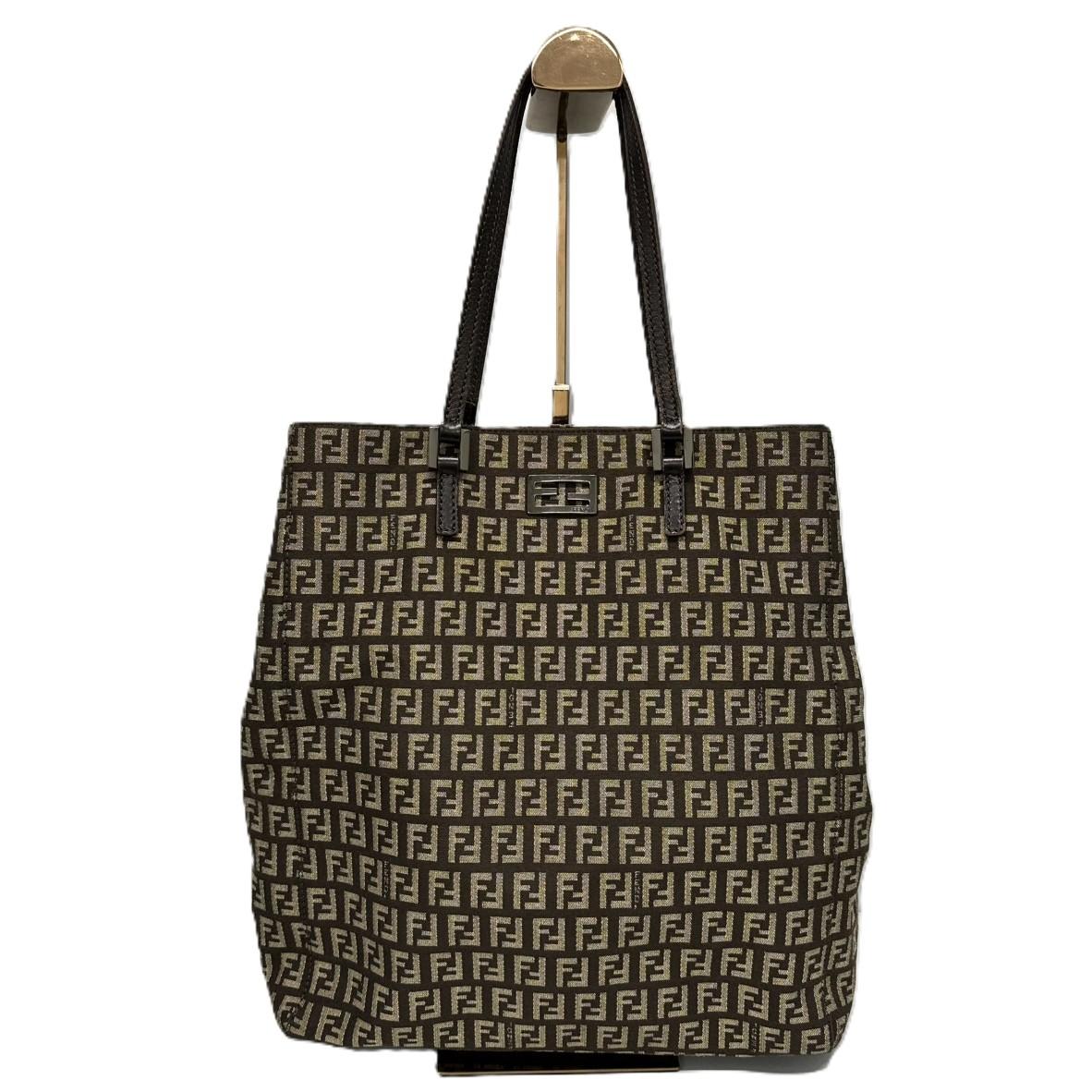 FENDI フェンディ ズッキーノ柄 トートバッグ