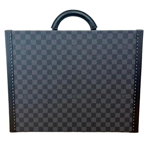 Louis Vuitton ルイヴィトン ダミエ・グラフィット プレジデント N48190 アタッシュケース レザー