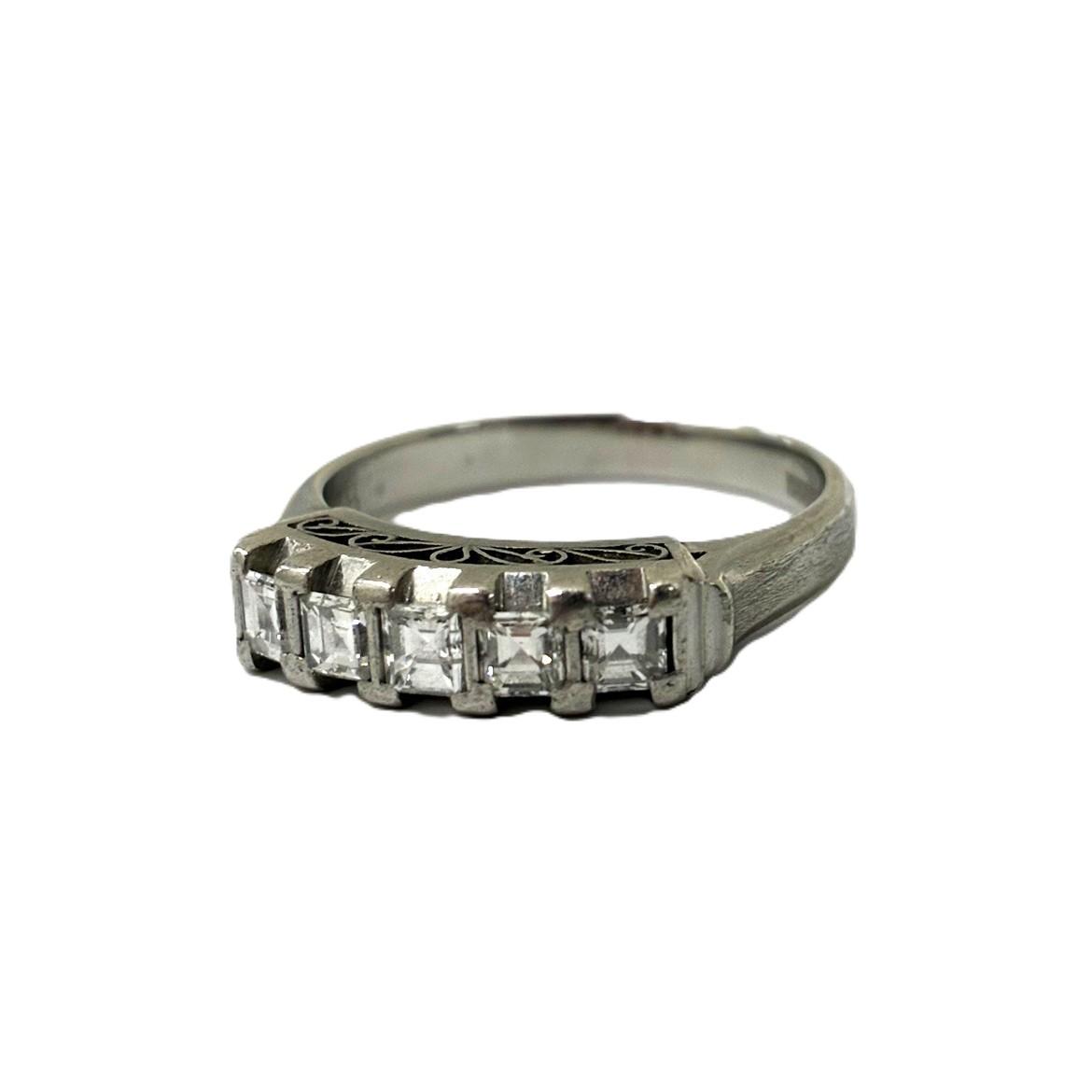 Pt900 D0.58ct リング