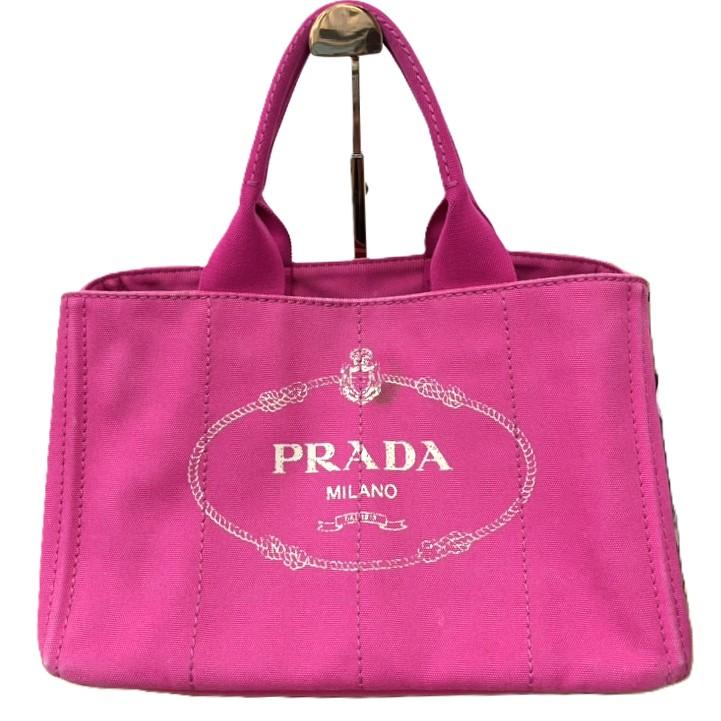 PRADA プラダ トートバッグ カナパ ピンク