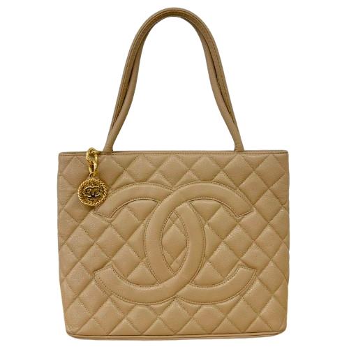 CHANEL シャネル マトラッセ 復刻トート キャビアスキン トートバッグ A01084