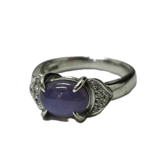 K18WG D0.06ct リング