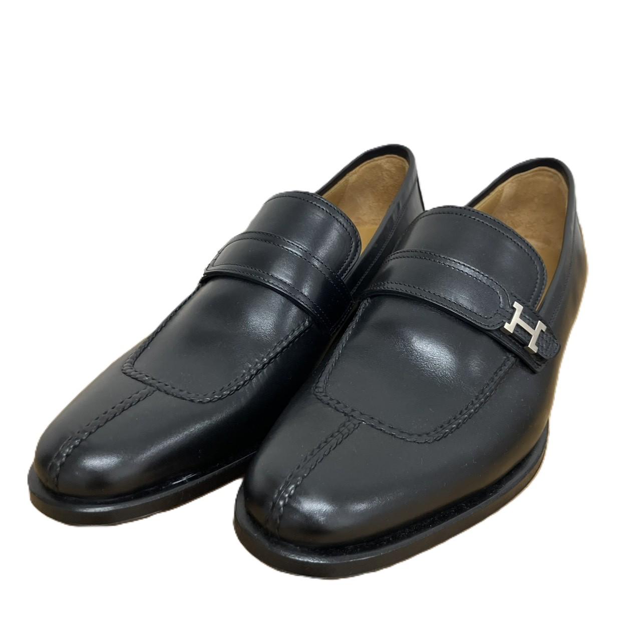Hermès モカシン ビジネスシューズ