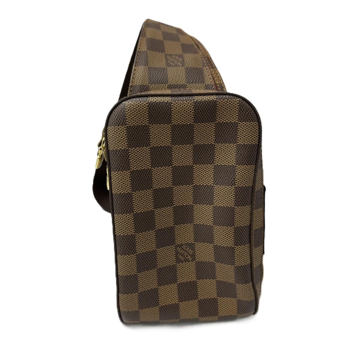 LOUIS VUITTON ルイ・ヴィトン ダミエ ジェロニモス ボディバッグ ショルダーバッグ エベヌ N51194