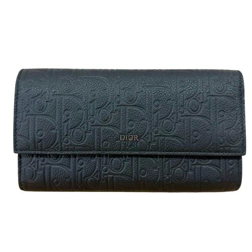 DIOR ディオール グラビティ レザー 長財布 ブラック 2ESBC328FLG H00N