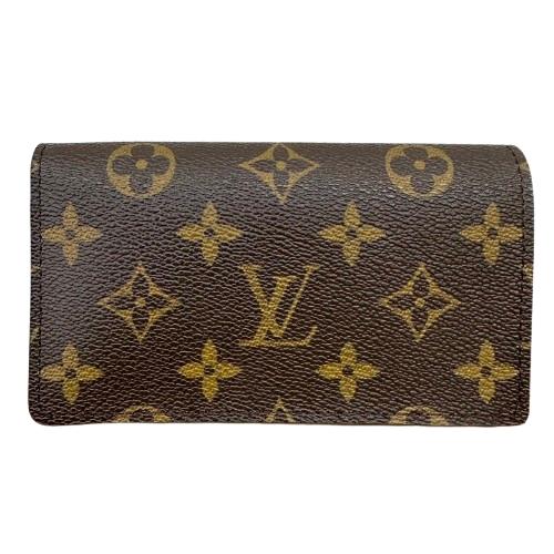 Louis Vuitton ルイヴィトン モノグラム ポルトモネ・ビエ トレゾール 二つ折り財布 レザー