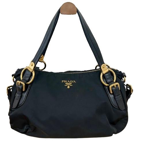PRADA プラダ BR4261 ハンドバッグ 2WAYショルダーバッグ ストラップなし ブラック レディース