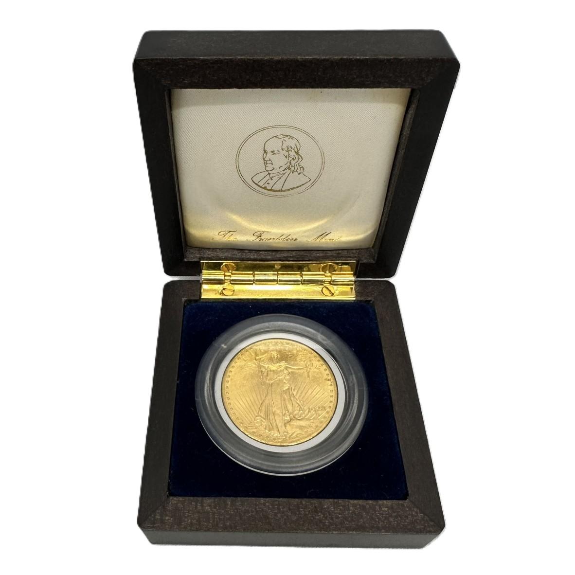 アメリカ 1928年 セントゴーデンズ $20 ダブルイーグル金貨 Saint-Gaudens Double Eagle 34.33g