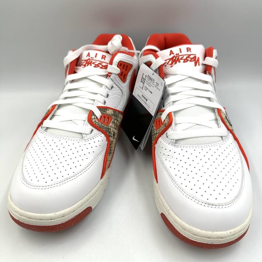 Stussy × Nike Air Flight 89 Low SP Habanero Red