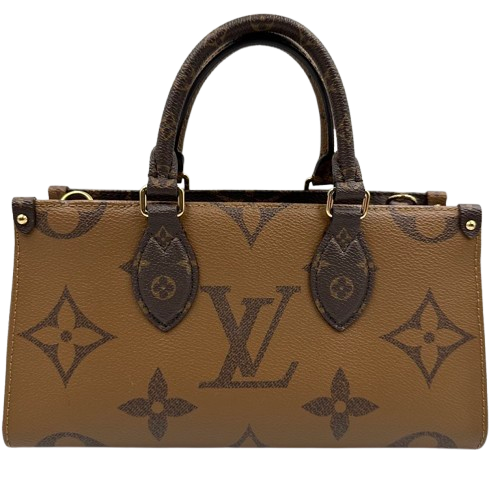 LOUIS VUITTON オンザゴーEW M46653 モノグラム・ジャイアント・リバース ショルダーバッグ