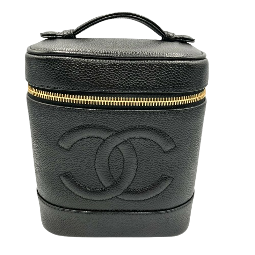 CHANEL シャネル A01998 バニティバッグ キャビアスキン