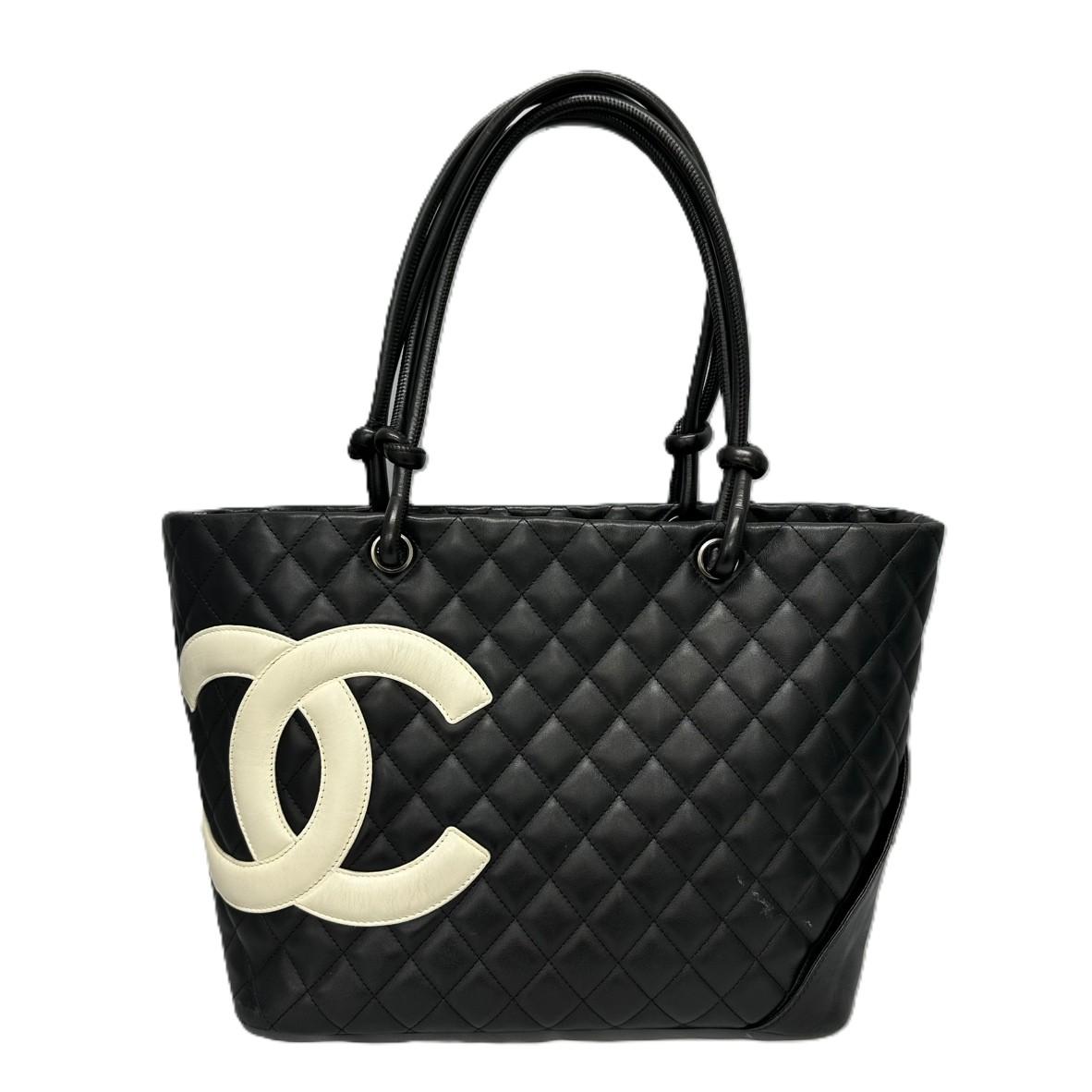 CHANEL シャネル カンボンライン トートバッグ