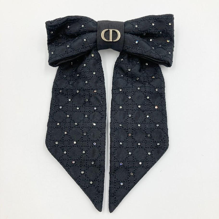 クリスチャンディオール Christian Dior リボンバレッタ ライン