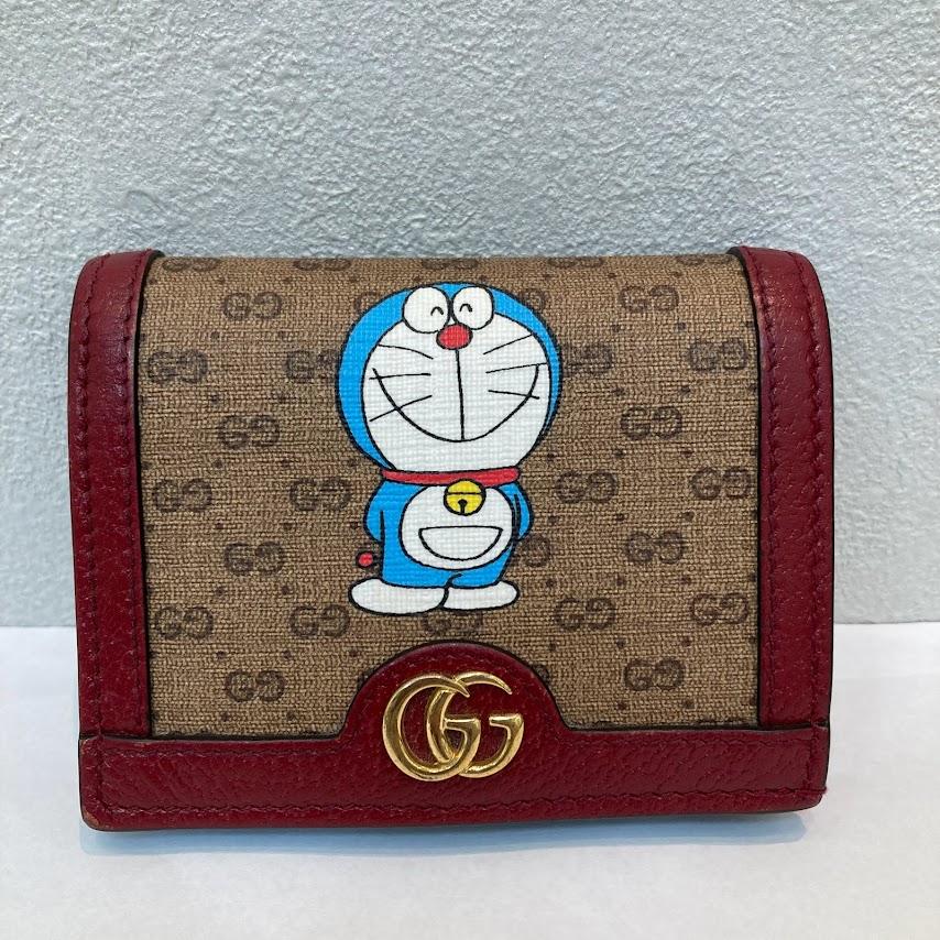 GUCCI　ドラえもんコラボミニウォレット