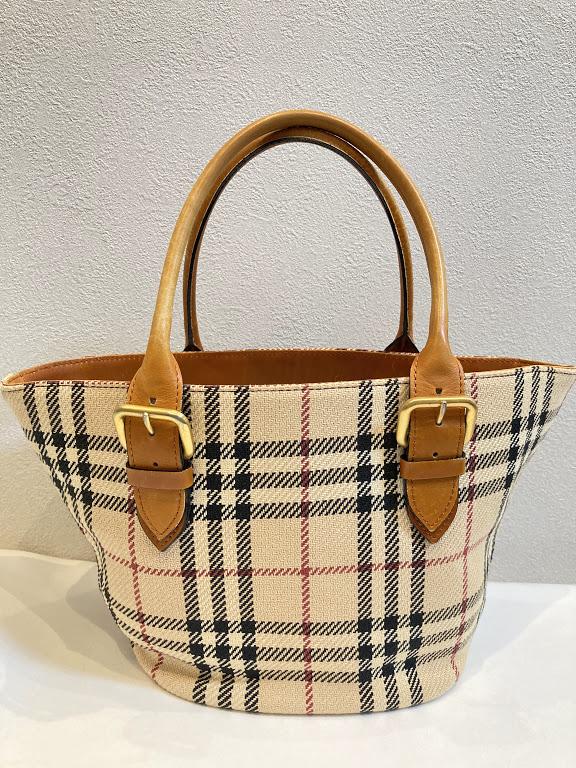 BURBERRY　ノバチェック　トートバッグ