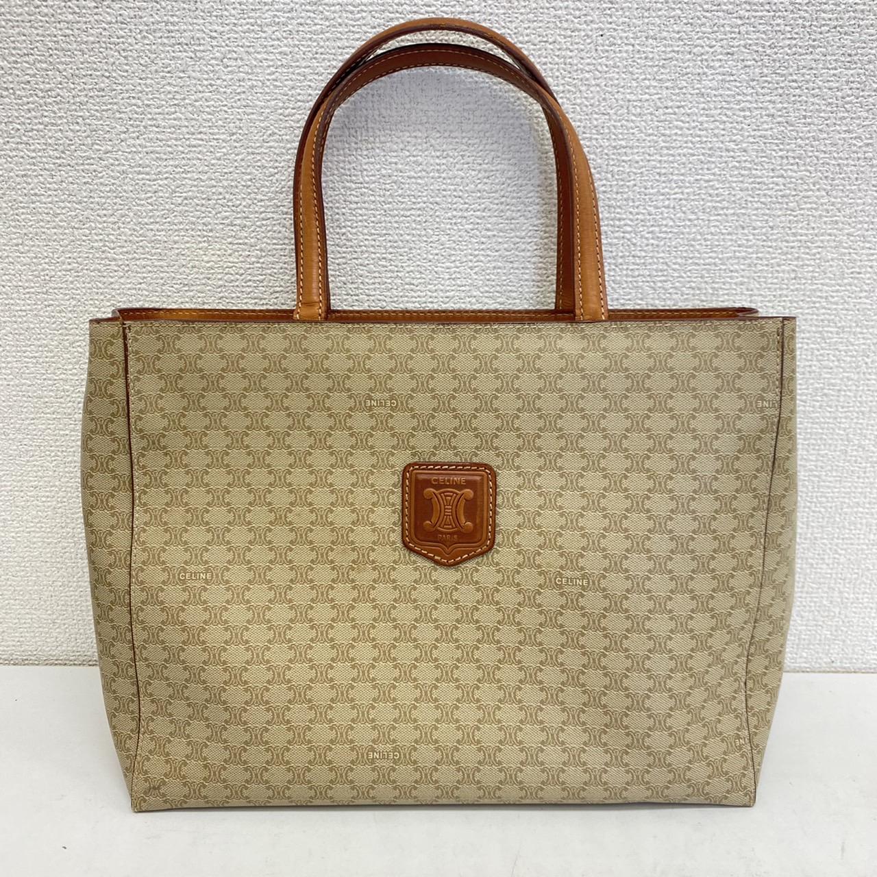 セリーヌ マカダム トートバッグ