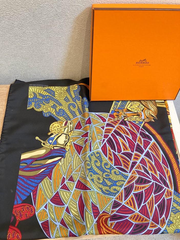 HERMES カレ90 ART DES STEPPES