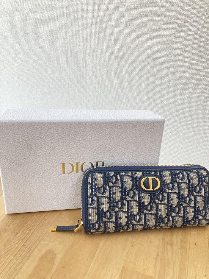 Dior オブリーク ラウンドファスナー 長財布
